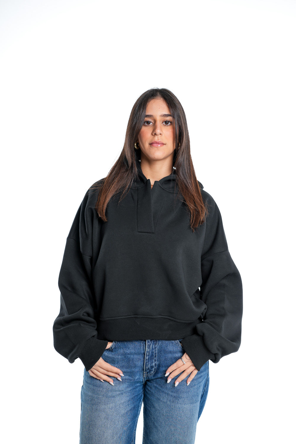 CROPPED HOODIE