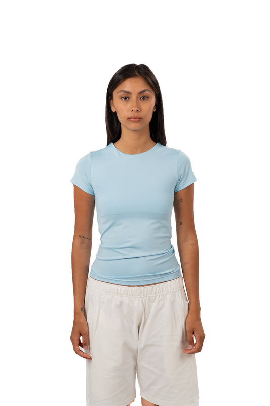 SHORT SLEEVE CONTOURING TOP