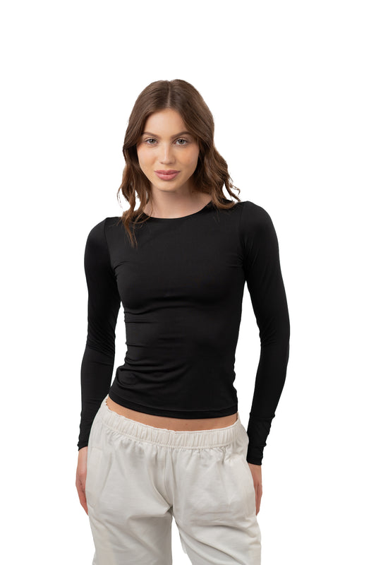 LONG SLEEVE CONTOURING TOP