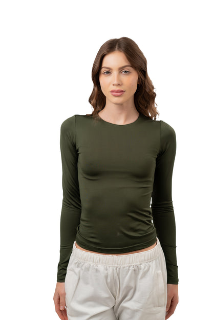 LONG SLEEVE CONTOURING TOP